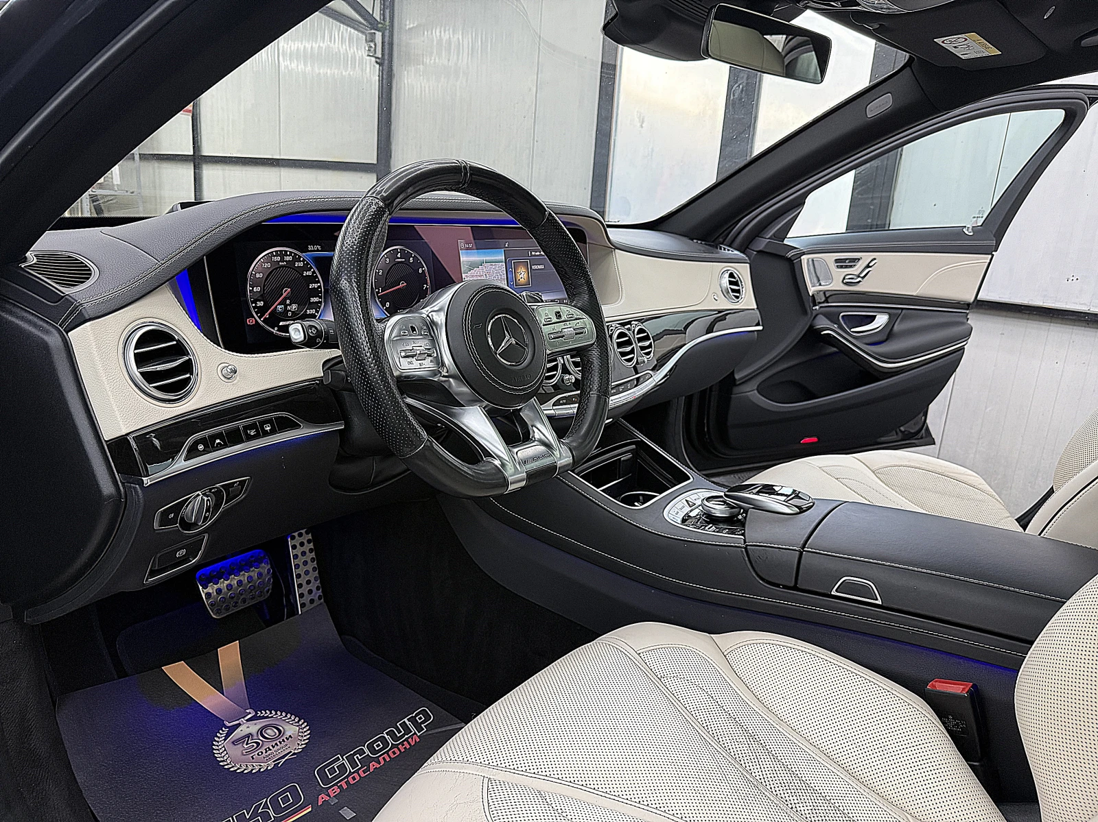 Mercedes-Benz S 400 AMG-/PANORAMA/LONG/4-Matic/360-k/�������� ������ | Mobile.bg � ����������� 13