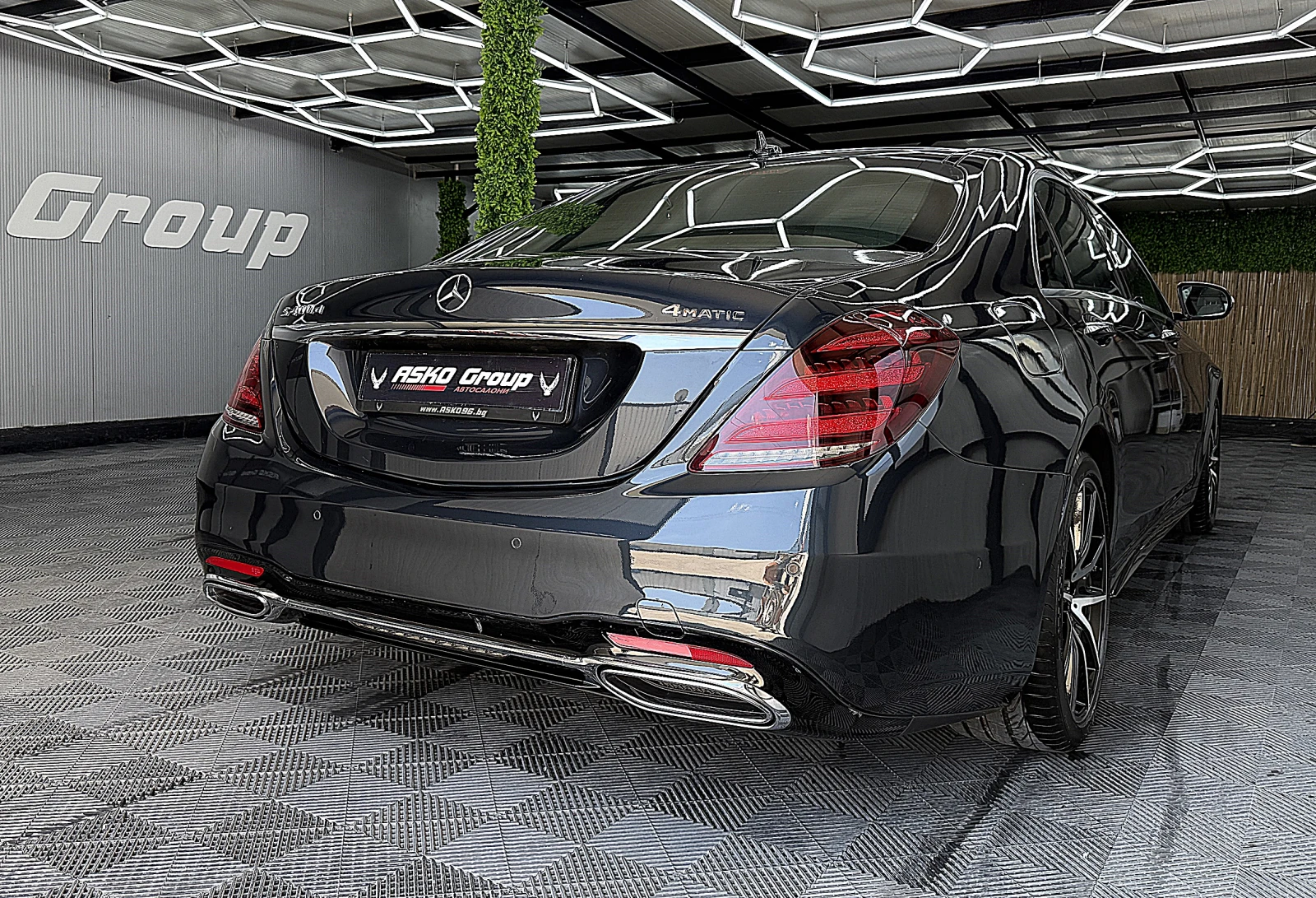 Mercedes-Benz S 400 AMG-/PANORAMA/LONG/4-Matic/360-k/�������� ������ | Mobile.bg � ����������� 6