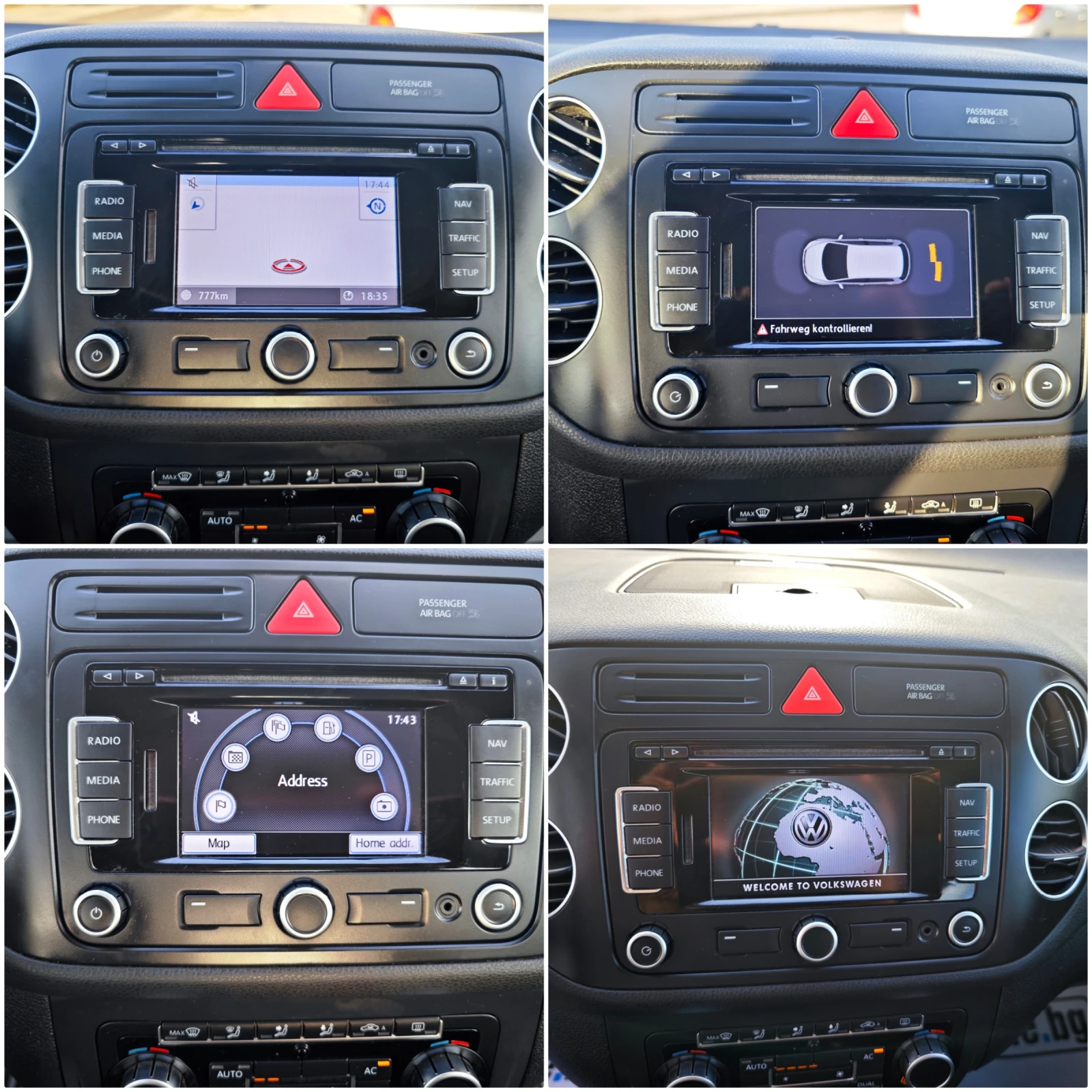 VW Golf Plus 2.0 TDi Navi 110кс. 156000км., снимка 15 - Автомобили и джипове - 55805156