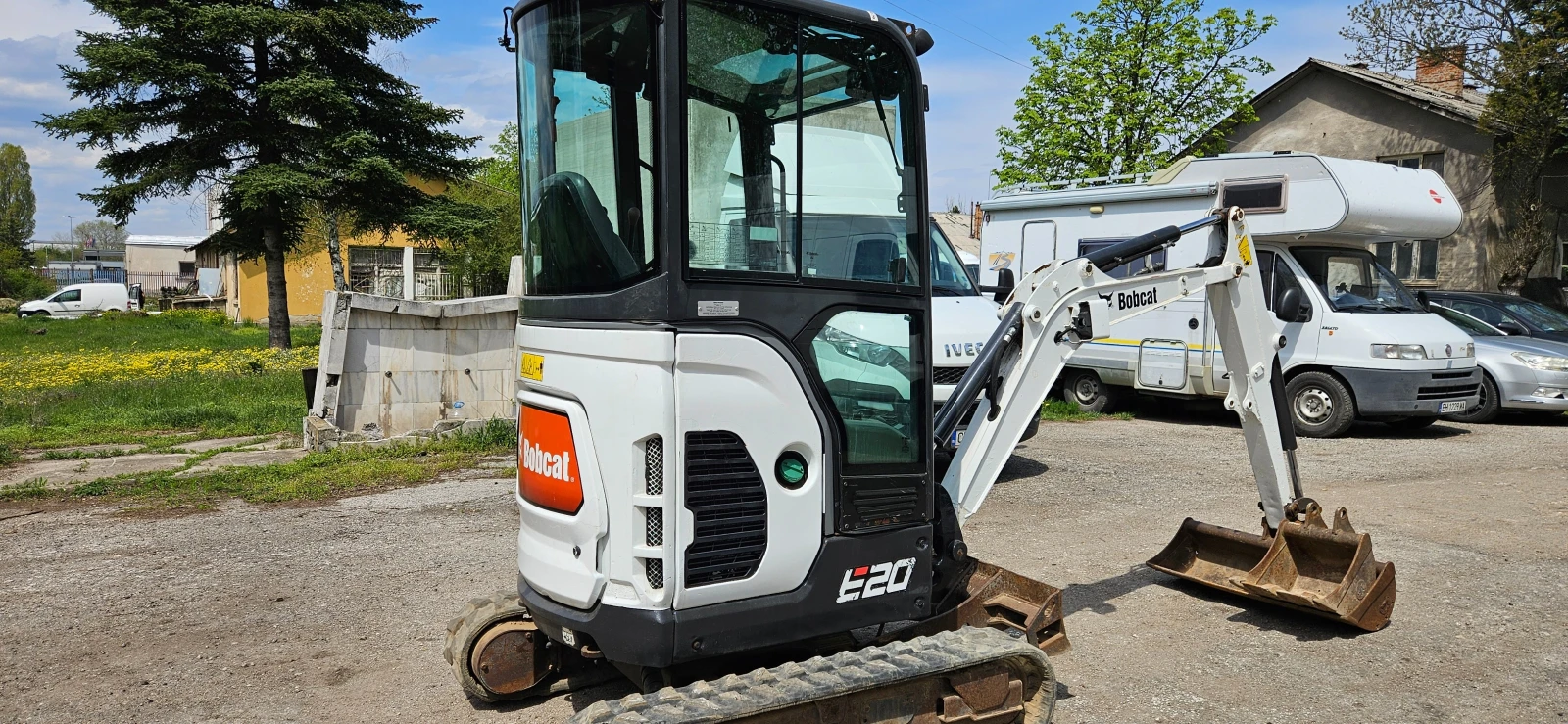 Багер Bobcat Е 20, снимка 3 - Индустриална техника - 54558951