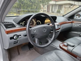 Mercedes-Benz S 350 AMG/ДИСТРОНИК/ПОДГРЕВ/ОБДУХ/ВАКУУМ/AMBIENT/FULL , снимка 9