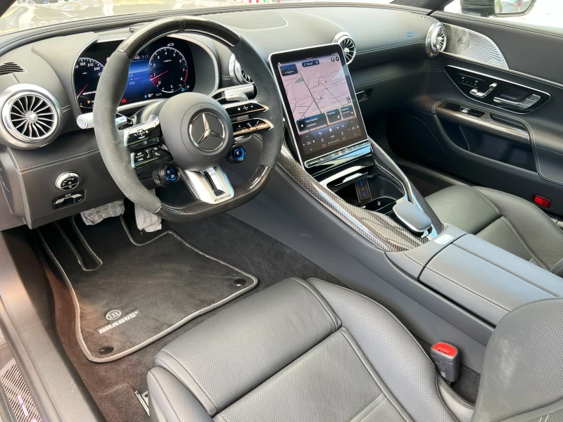 Mercedes-Benz AMG GT BRABUS 750/ COUPE/ FULL CARBON/ NIGHT/ BURM/ 21/, снимка 10 - Автомобили и джипове - 48795100