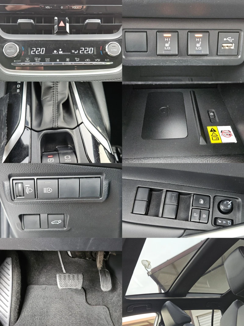 Toyota Corolla Cross 2.0HYbrid4/4x4/LED/CARPLAY/NAVI/ПОДГРЕВ/БЛУТУТ/ТОП, снимка 14 - Автомобили и джипове - 52648076