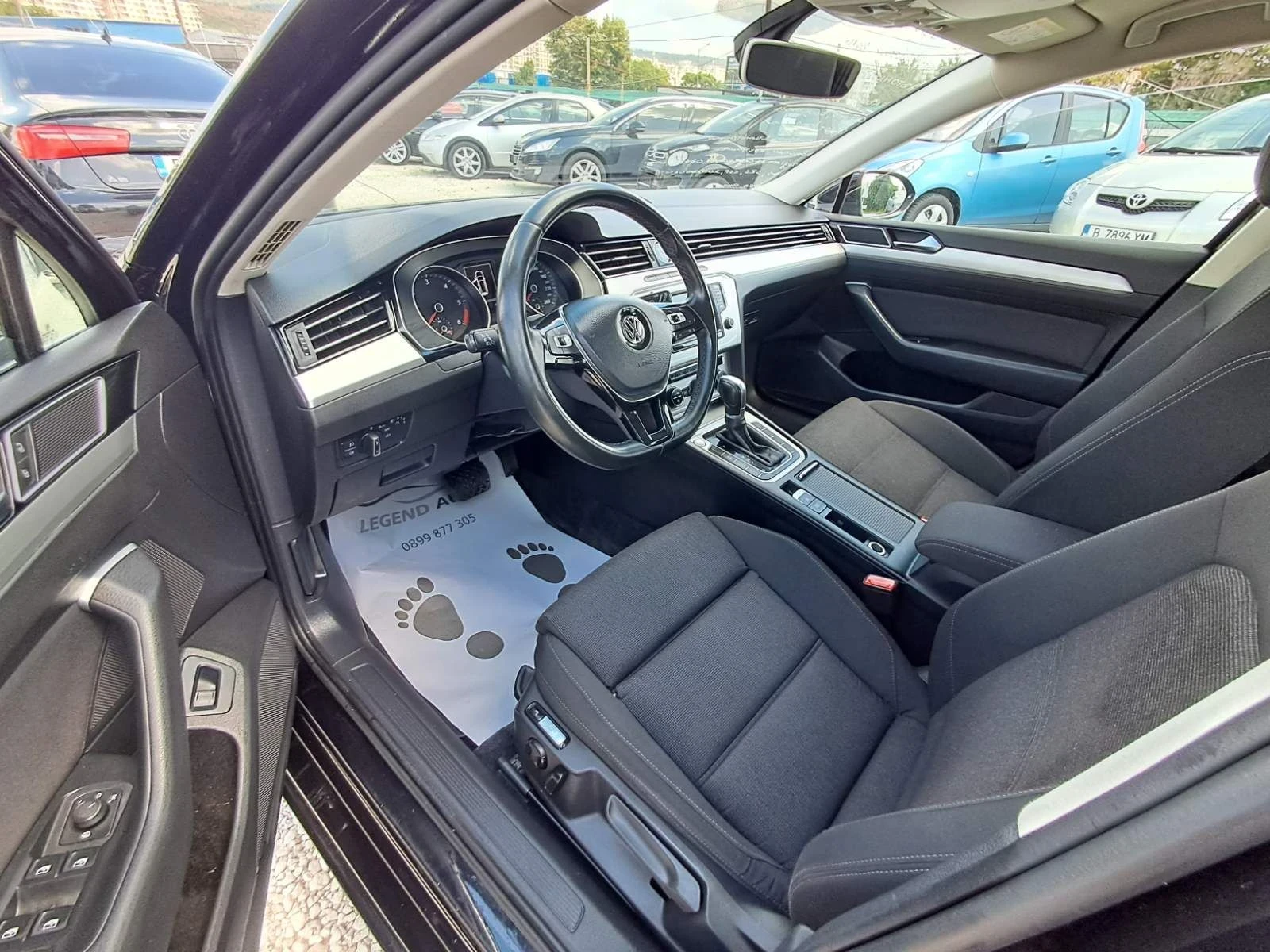 VW Passat 2.0TDI DSG НАВИГАЦИЯ .ПОДГРЕВ НА СЕДАЛКИ, снимка 10 - Автомобили и джипове - 55889714
