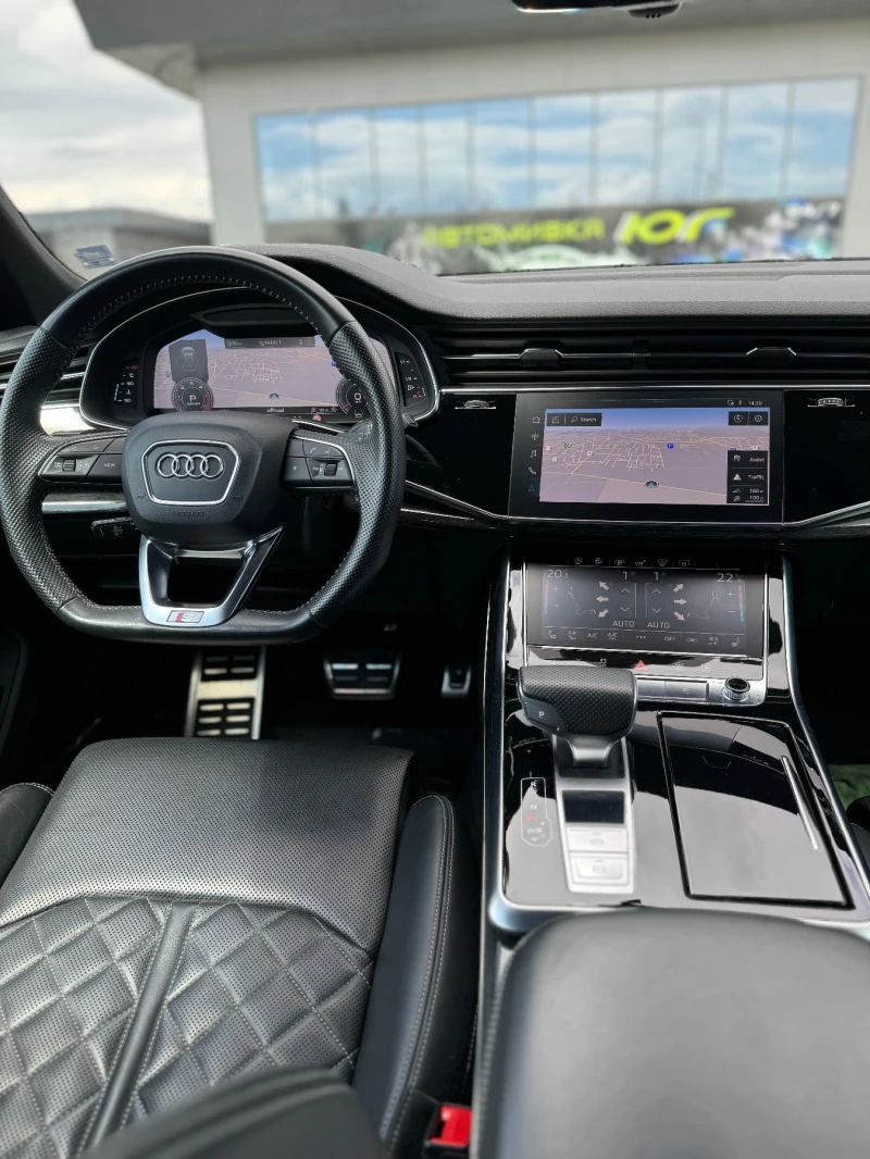 Audi Q8 50TDI soft cllose, 360, head up , снимка 9 - Автомобили и джипове - 46546252