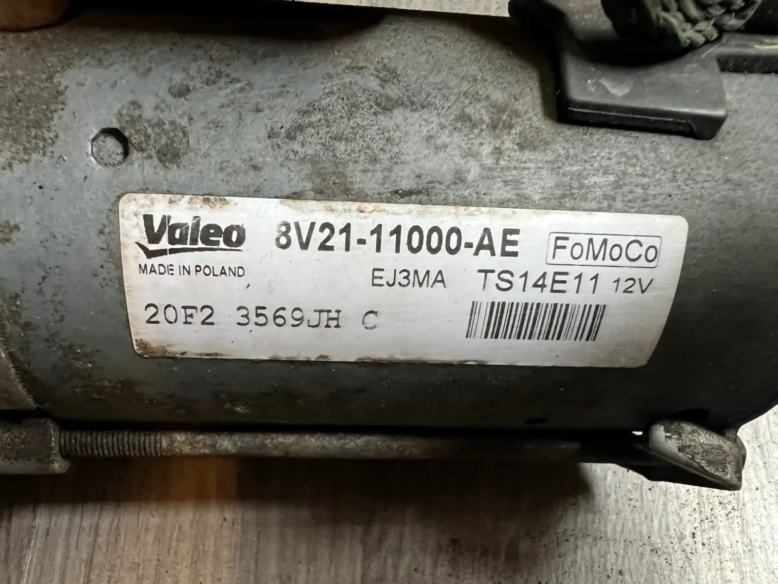 8V21-11000-AE �������  FORD FIESTA 1.4TDCI  TS14E11 12V 8V21-11000-AE | Mobile.bg � ����������� 2