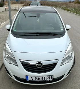 Opel Meriva B 1.7CDTI Регистрирана, Панорама, Подгрев, Теглич,, снимка 8