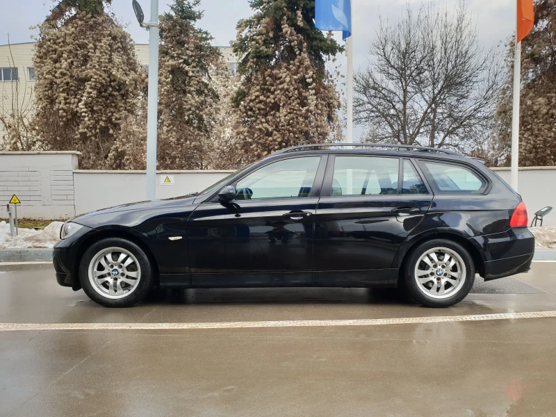 BMW 320 320D - 163к.с!АВТОМАТИК-НАВИГАЦИЯ-КОЖА, снимка 5 - Автомобили и джипове - 46893527