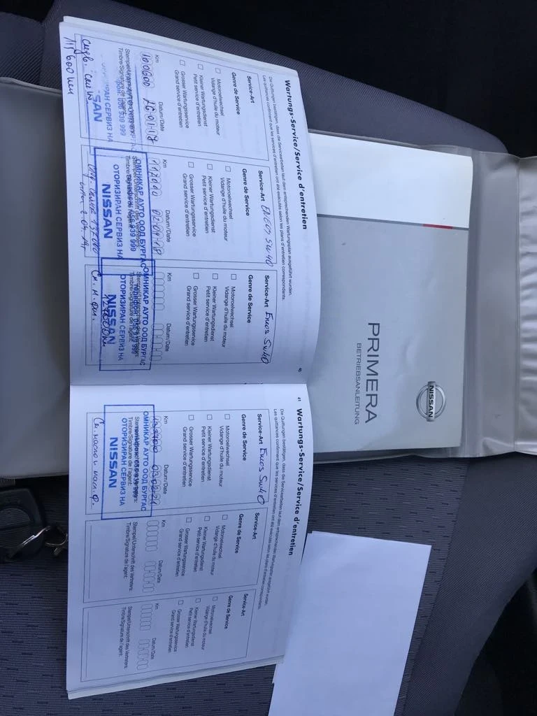 Nissan Primera P12, снимка 6 - Автомобили и джипове - 54165639