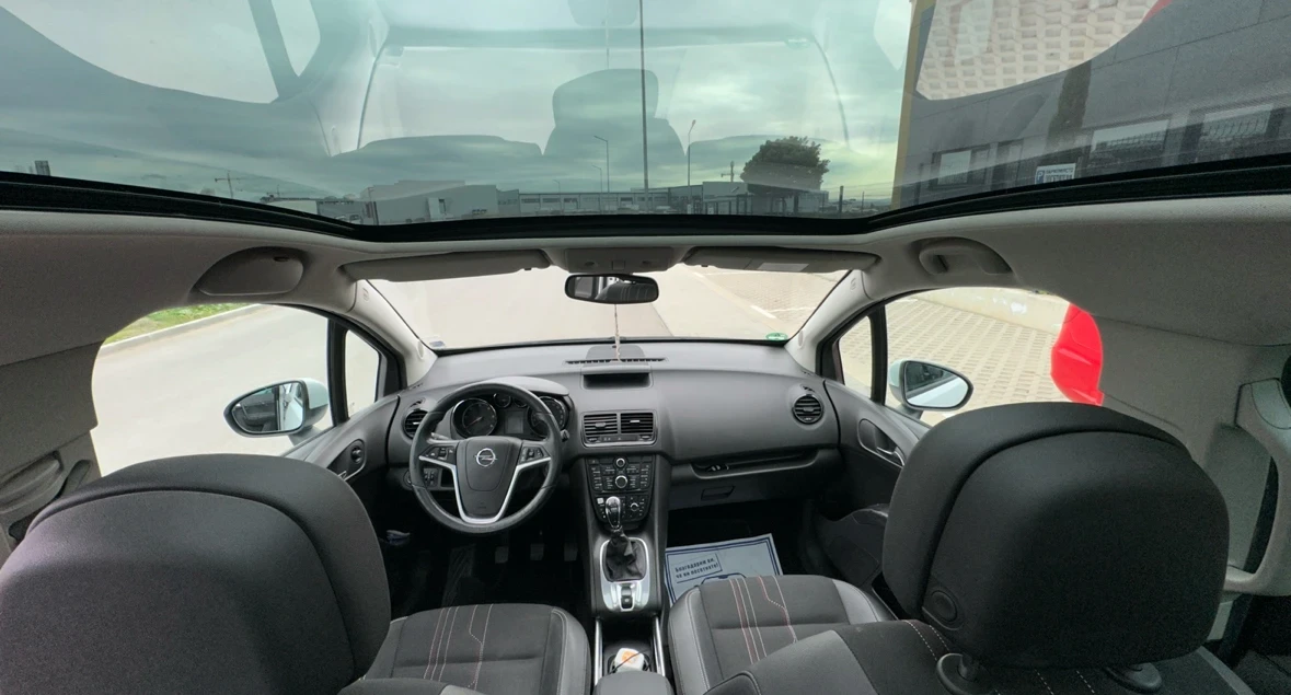 Opel Meriva B 1.7CDTI Регистрирана, Панорама, Подгрев, Теглич, - изображение 10