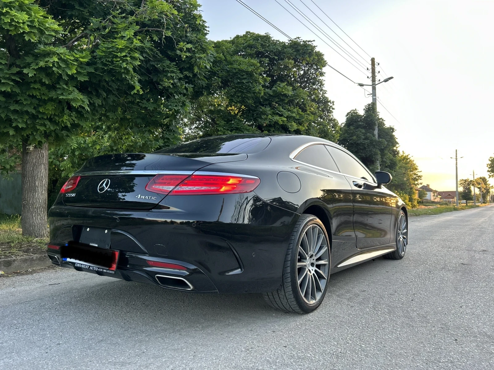 Mercedes-Benz S 550  Coupe* AMG* DESIGNO* 360* SKYLOUNGE* NIGHT - изображение 7