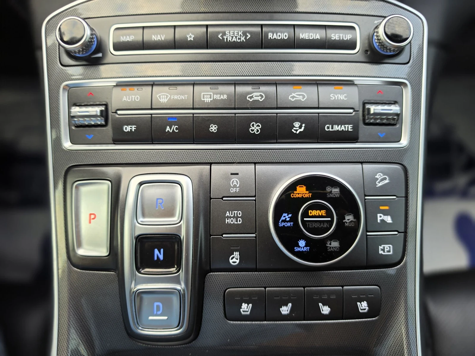 Hyundai Santa fe 2.5 T* HTRAC * ULTIMATE Calligraphy, снимка 11 - Автомобили и джипове - 55710828