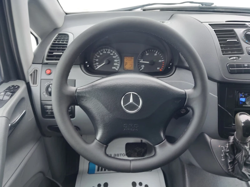 Mercedes-Benz Vito 2.2 4x4 Автоматик 8+ 1, снимка 14 - Бусове и автобуси - 53361296