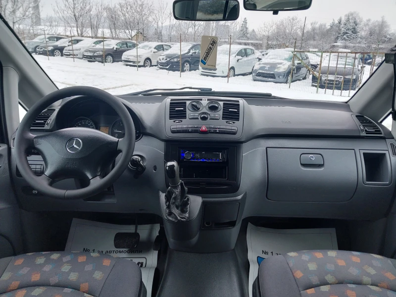 Mercedes-Benz Vito 2.2 4x4 Автоматик 8+ 1, снимка 15 - Бусове и автобуси - 53361296