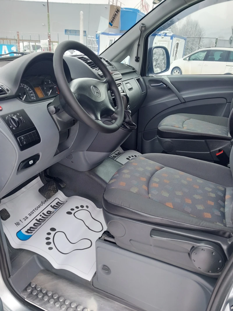 Mercedes-Benz Vito 2.2 4x4 Автоматик 8+ 1, снимка 12 - Бусове и автобуси - 53361296