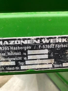 Торачка Amazone AMAZONE ZA-M 1000 PREMIS, снимка 6