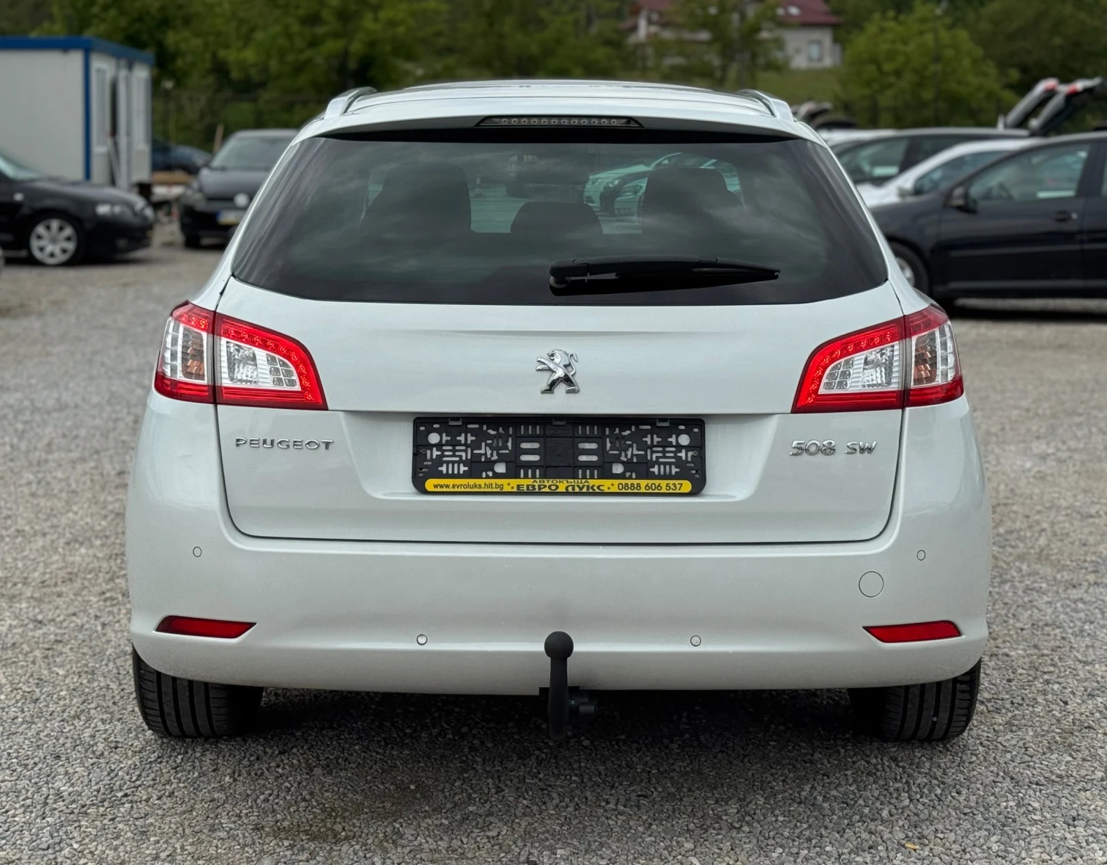 Peugeot 508 1.6E-HDI 114кс АВТОМАТИК НАВИ ПАНОРАМА БЯЛА-ПЕРЛА  - изображение 5