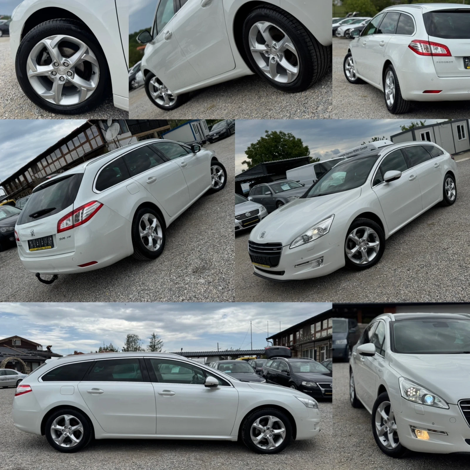 Peugeot 508 1.6E-HDI 114кс АВТОМАТИК НАВИ ПАНОРАМА БЯЛА-ПЕРЛА  - изображение 8