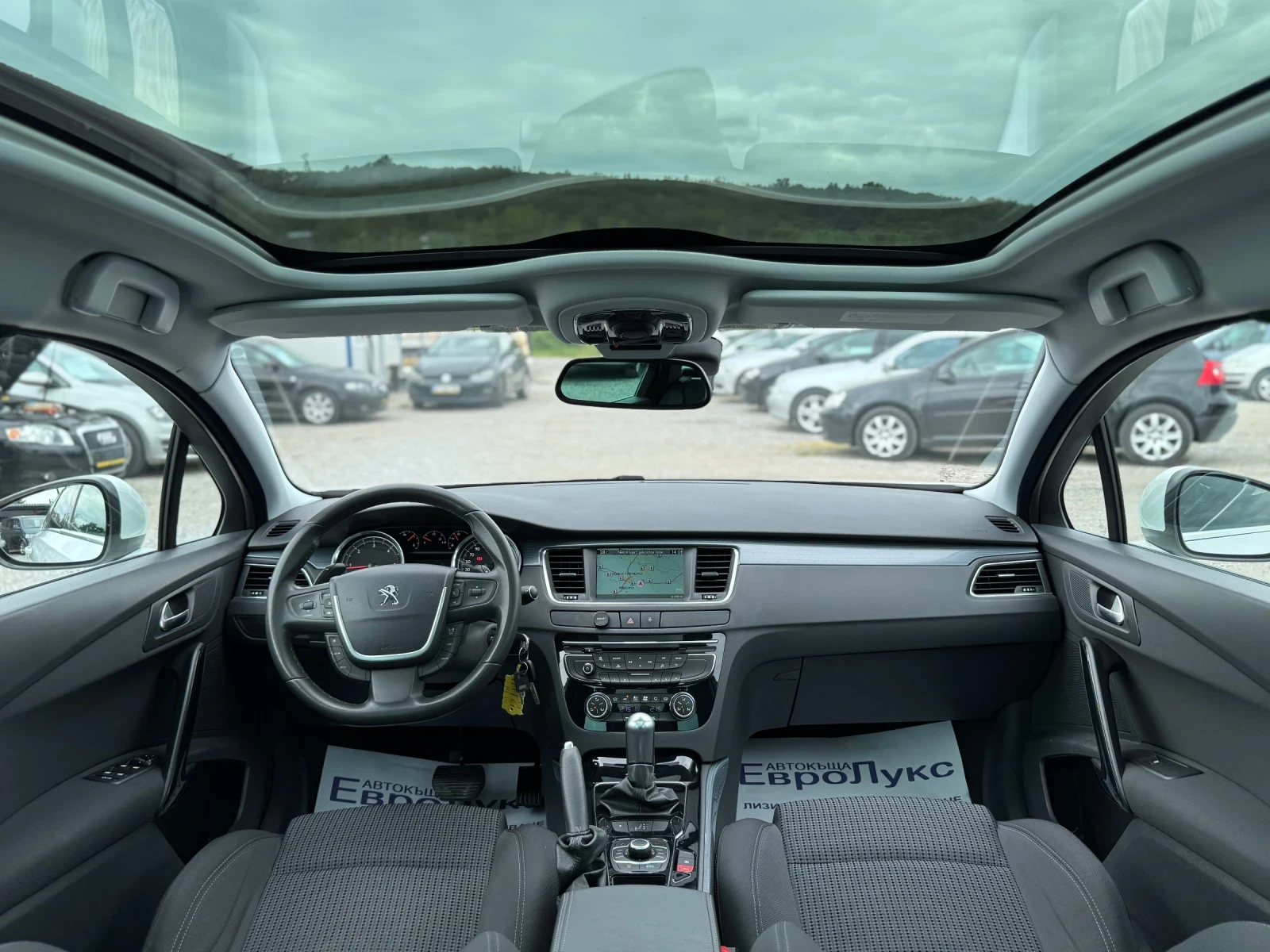 Peugeot 508 1.6E-HDI 114кс АВТОМАТИК НАВИ ПАНОРАМА БЯЛА-ПЕРЛА  - изображение 9