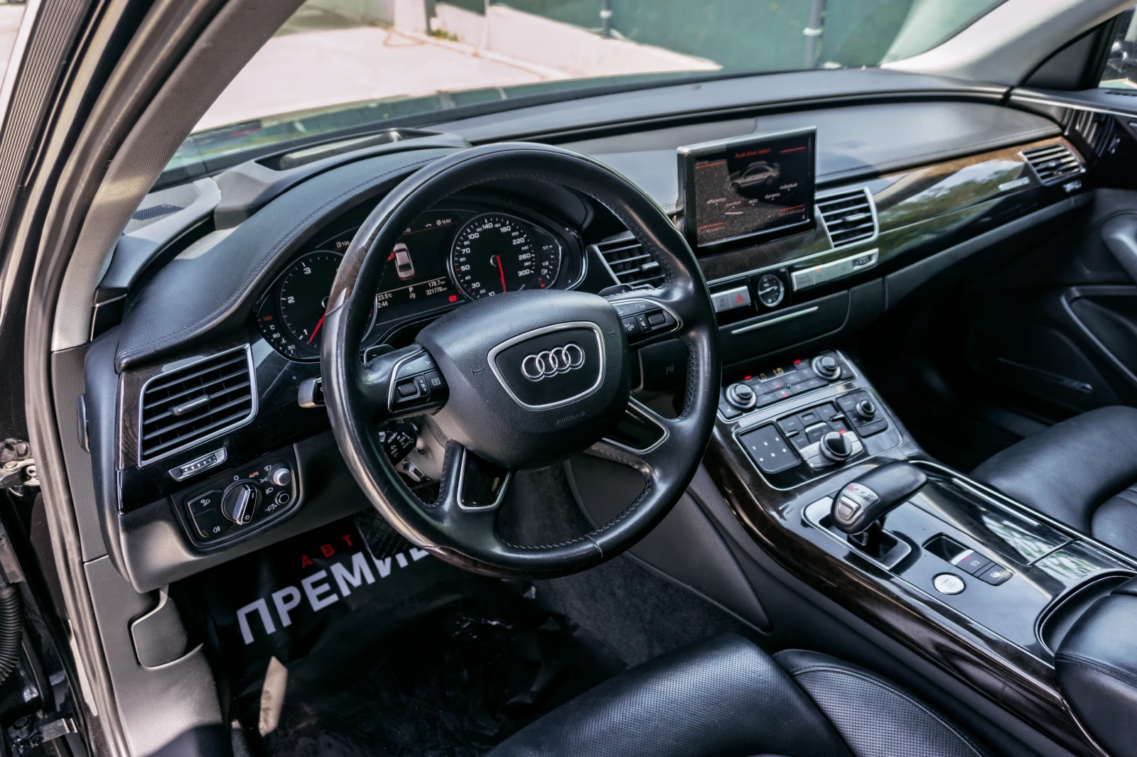 Audi A8 3.0-TDI-QUATTRO-LONG-6М ГАРАНЦИЯ-РЕАЛНИ КМ! - изображение 7