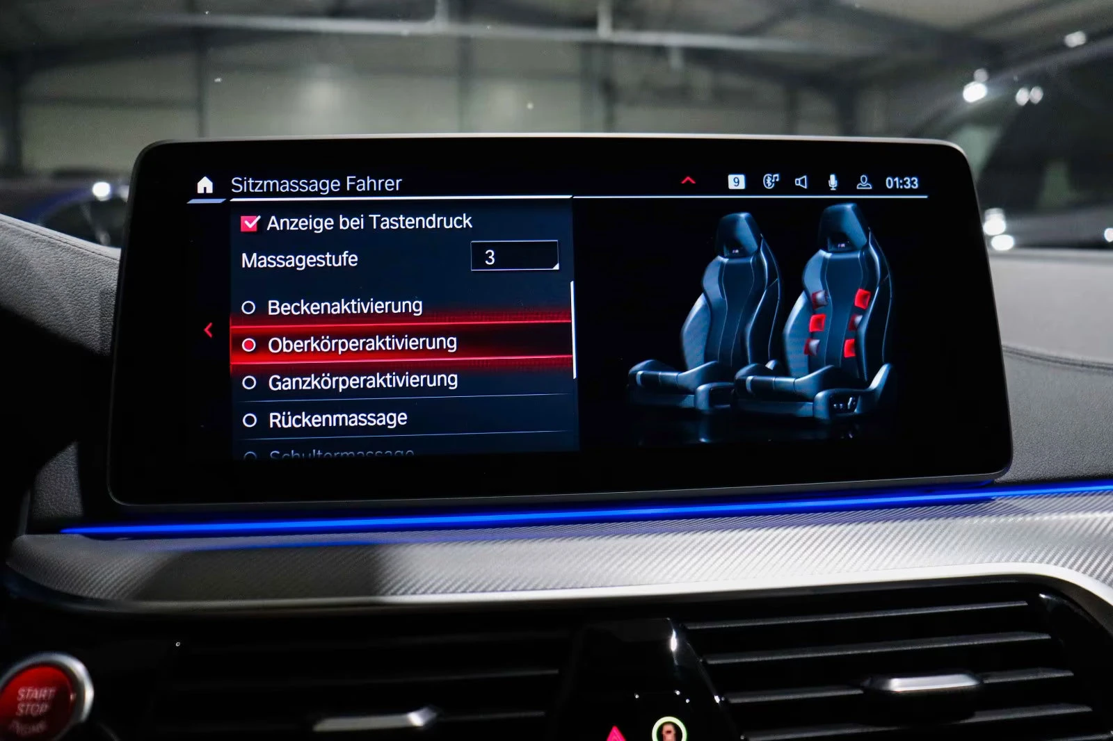 BMW M5 xDRIVE/600HP/CARBON/B&W/360/HUD/LASER/307z, снимка 12 - Автомобили и джипове - 54227936