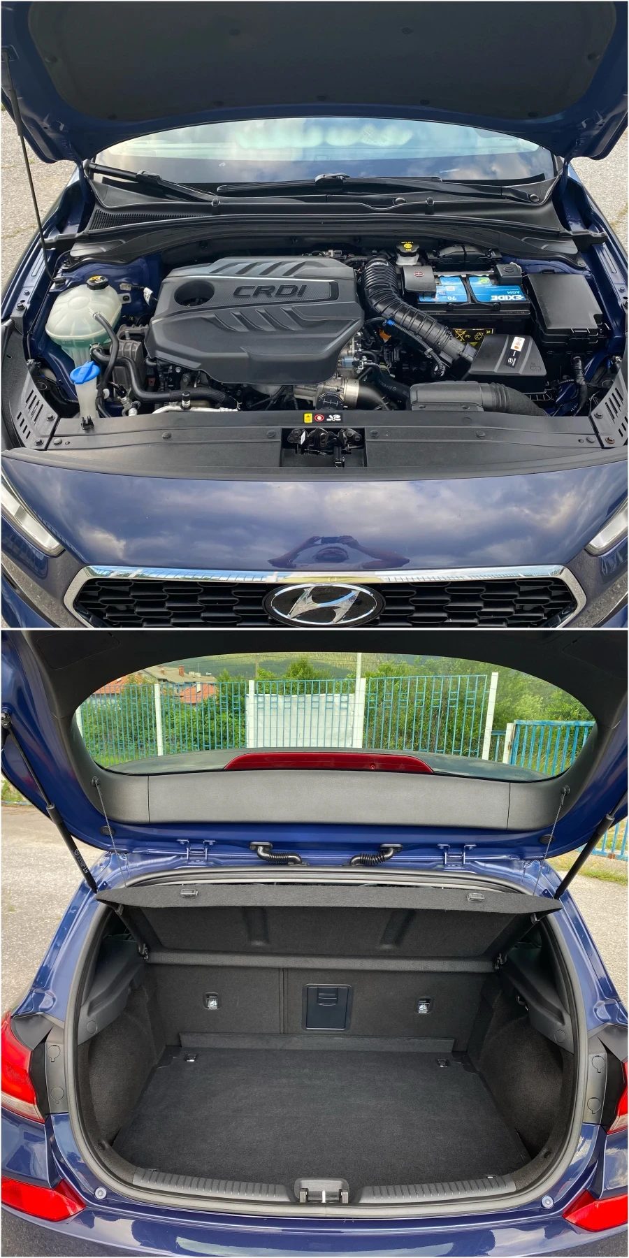 Hyundai I30 1.6CRDI Exclusive, Key Less, Full LED, Navi, снимка 15 - Автомобили и джипове - 54804761