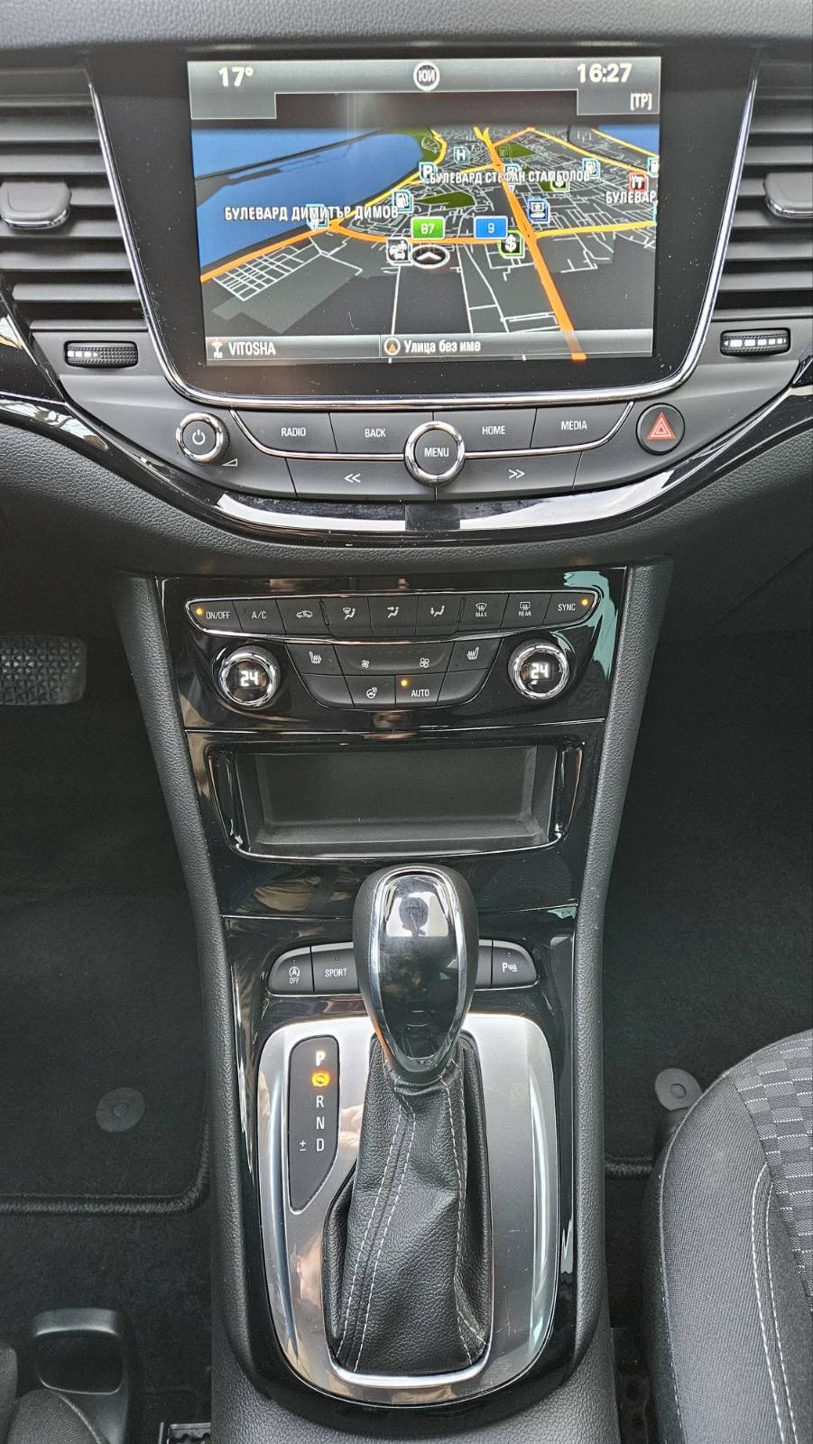 Opel Astra 1.6 CDTI LED NAVI AVTOMATIC 136, снимка 15 - Автомобили и джипове - 54966055