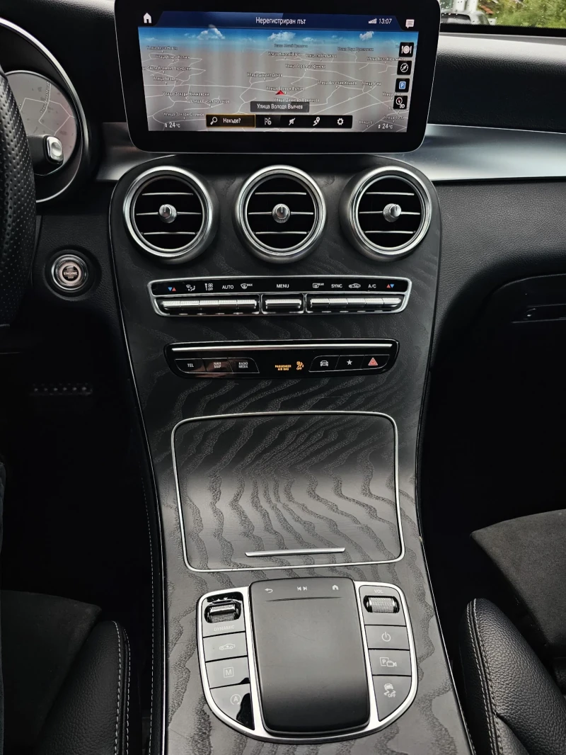 Mercedes-Benz GLC 220 Coupe, AMG-paket, реални КМ, снимка 8 - Автомобили и джипове - 52651344