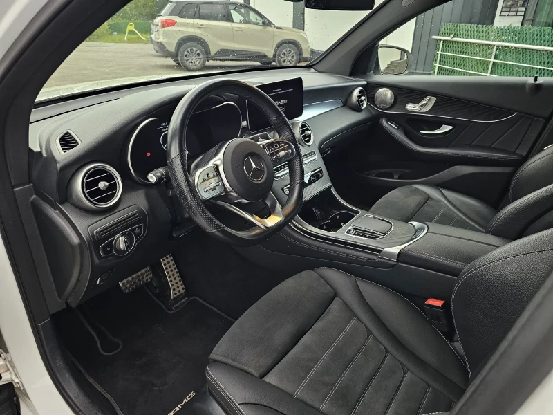 Mercedes-Benz GLC 220 Coupe, AMG-paket, реални КМ, снимка 10 - Автомобили и джипове - 52651344