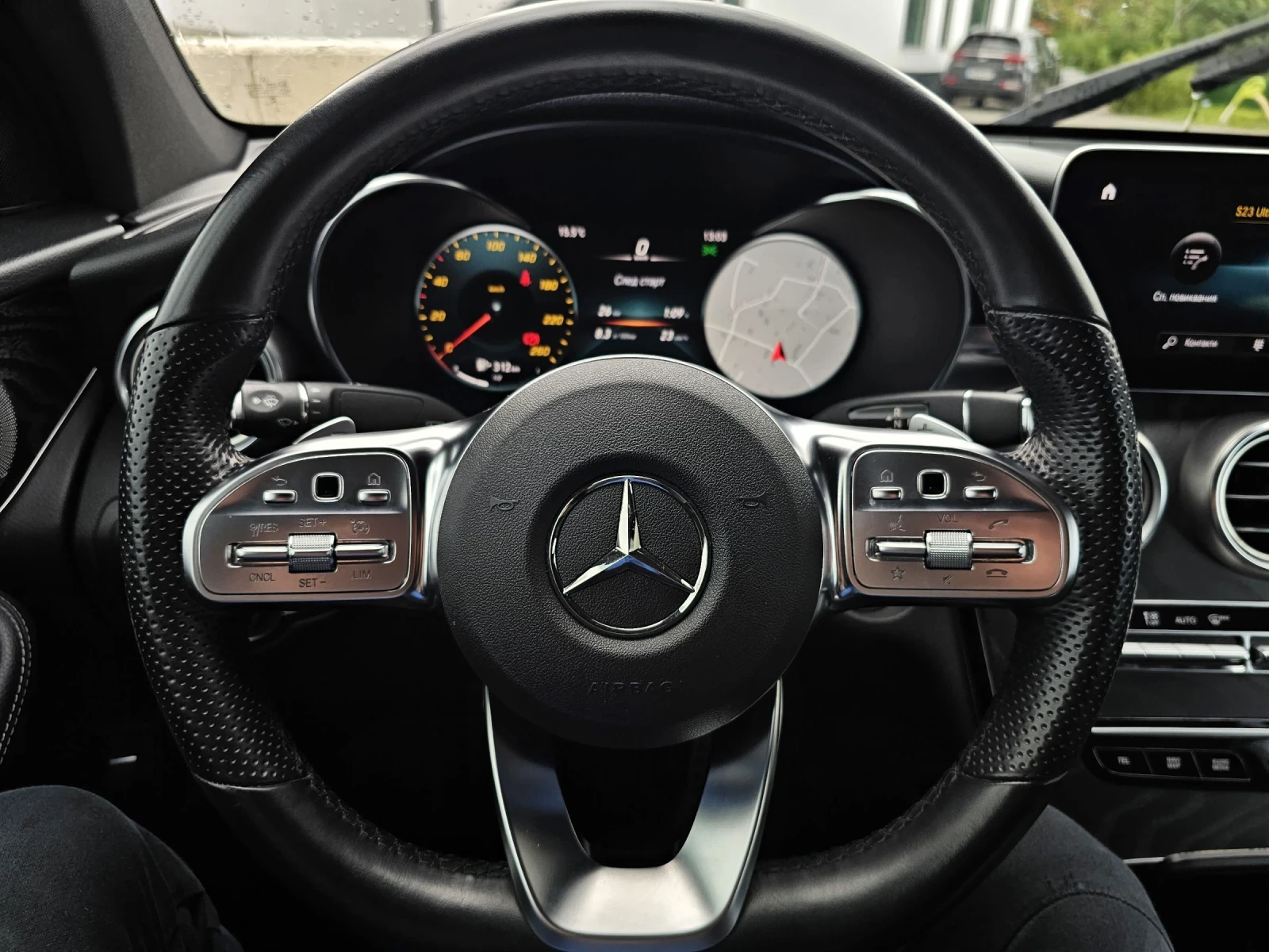Mercedes-Benz GLC 220 Coupe, AMG-paket, реални КМ - изображение 10