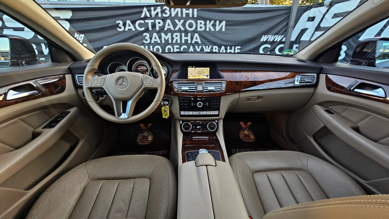 Mercedes-Benz CLS 350 AMG/GERMAN/DISTR/LINE AS/ПОДГРЕВ/ОБДУХ/ADAPTIVE/LI, снимка 9 - Автомобили и джипове - 47724081