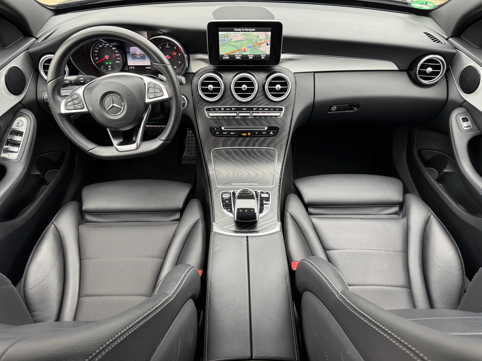 Mercedes-Benz C 250 d Bi-Turbo AMG-Night      | Mobile.bg   11