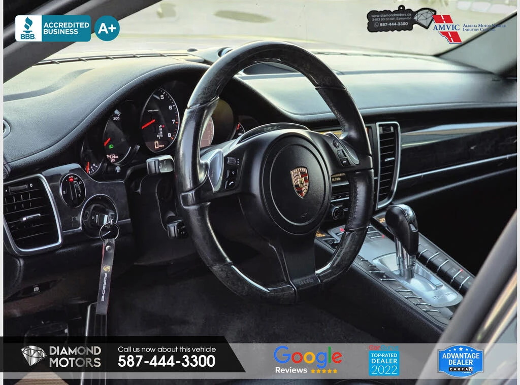 Porsche Panamera 4S* AWD* BOSE* АвтоКредит (ЦЕНА ДО БГ), снимка 11 - Автомобили и джипове - 53786077