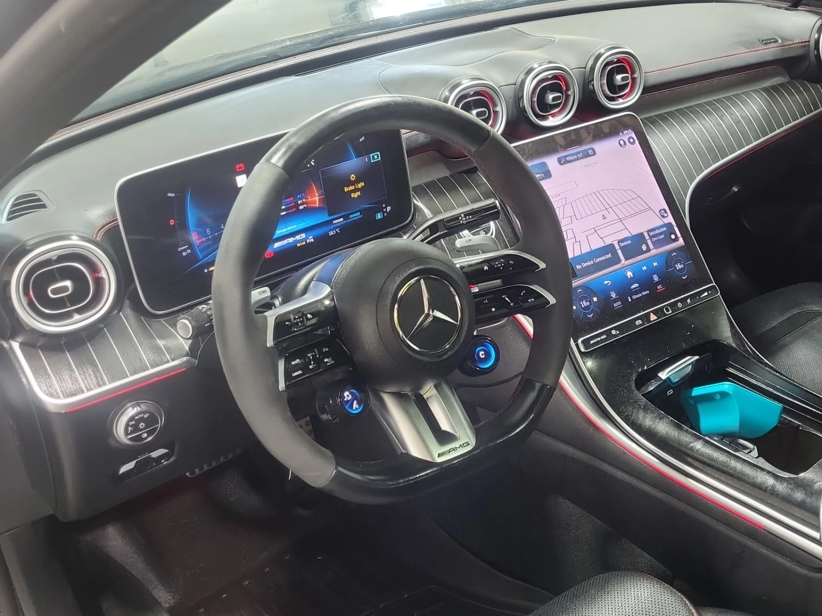 Mercedes-Benz C 43 AMG  DISTRONIC / 360 / MEMORY / BURMESTER , снимка 10 - Автомобили и джипове - 55923509
