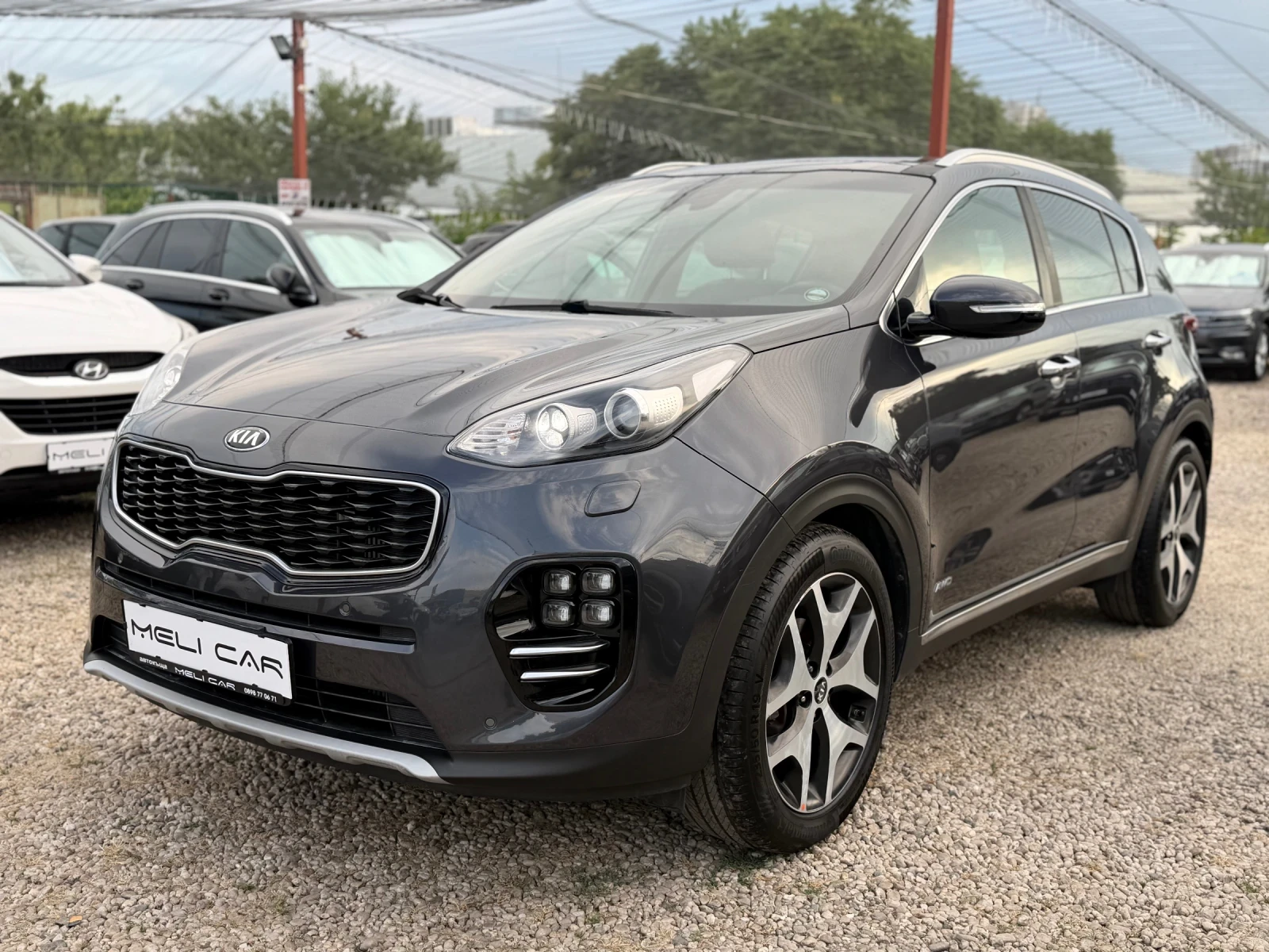 Kia Sportage 2.0CRDI GT-LINE100%РЕАЛНИ КМ ЛИЗИНГ ВИДЕО, снимка 3 - Автомобили и джипове - 55138571
