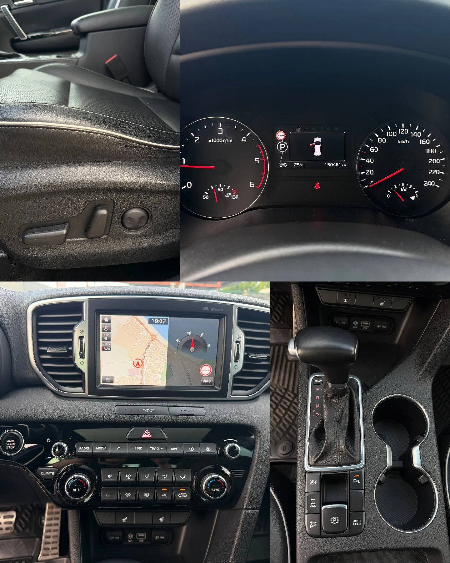 Kia Sportage 2.0CRDI GT-LINE100%РЕАЛНИ КМ ЛИЗИНГ ВИДЕО, снимка 17 - Автомобили и джипове - 55138571