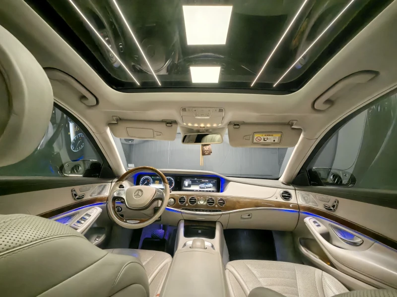 Mercedes-Benz S 500 BURMESTER* ПАНОРАМА* 360* LINE ASIST* МАСАЖ* CAM* , снимка 16 - Автомобили и джипове - 51955761