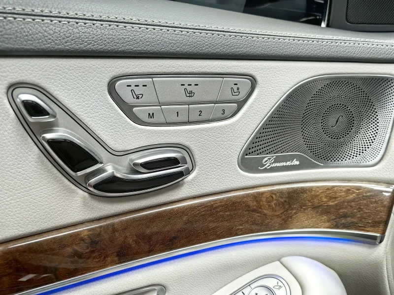 Mercedes-Benz S 500 BURMESTER* ПАНОРАМА* 360* LINE ASIST* МАСАЖ* CAM* , снимка 15 - Автомобили и джипове - 51955761