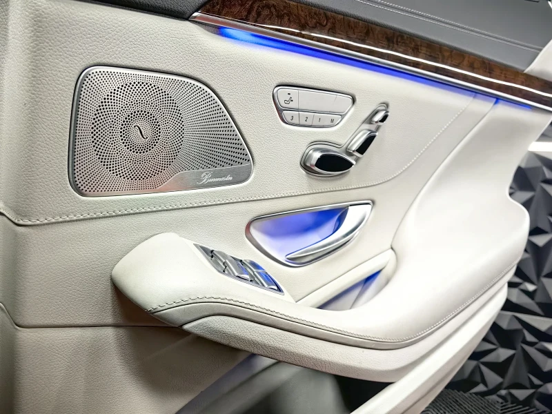 Mercedes-Benz S 500 BURMESTER* ПАНОРАМА* 360* LINE ASIST* МАСАЖ* CAM* , снимка 12 - Автомобили и джипове - 51955761