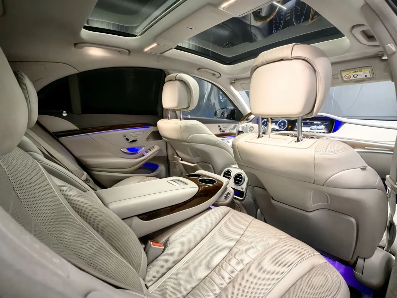 Mercedes-Benz S 500 BURMESTER* ПАНОРАМА* 360* LINE ASIST* МАСАЖ* CAM* , снимка 6 - Автомобили и джипове - 51955761
