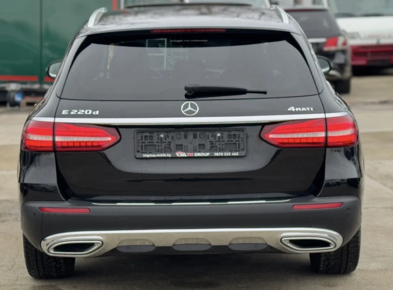 Mercedes-Benz E 220 4 MATIC / ALL-TERRAIN / ПАНОРАМА / WIDESCREEN , снимка 4 - Автомобили и джипове - 52284326