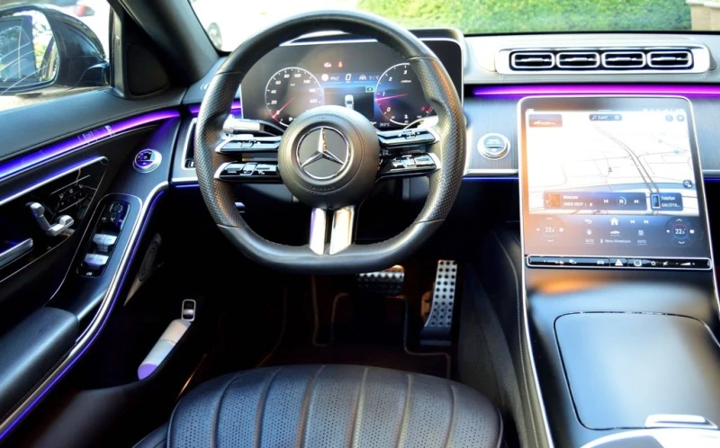 Mercedes-Benz S 400 d 4Matic AMG-Line, снимка 10 - Автомобили и джипове - 52622011
