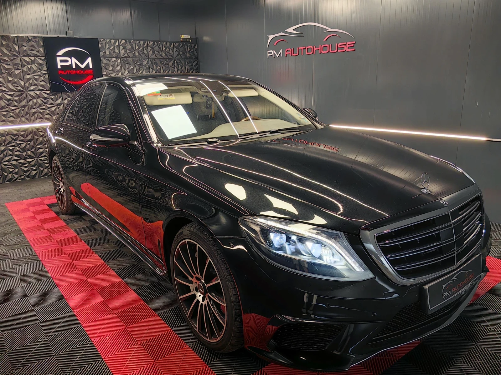 Mercedes-Benz S 500 BURMESTER* ПАНОРАМА* 360* LINE ASIST* МАСАЖ* CAM* , снимка 1