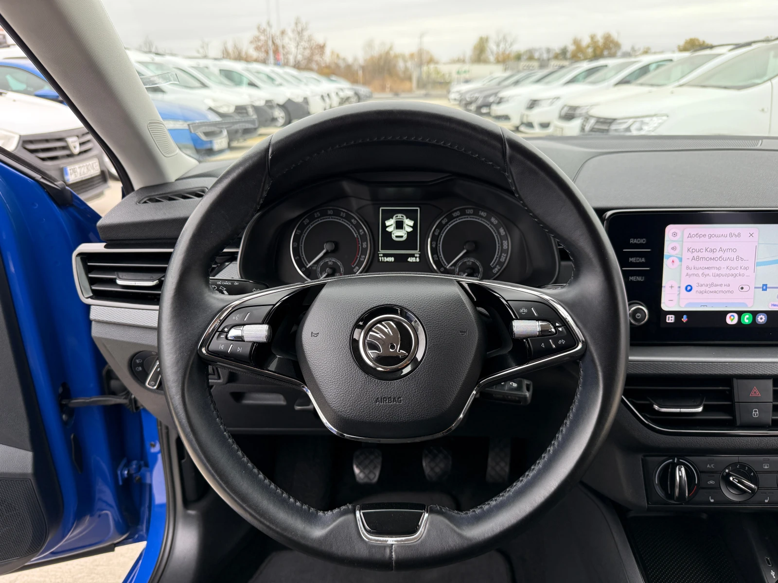 Skoda Scala С-Гаранция  1.6 TDI M/T | Mobile.bg — изображение 13