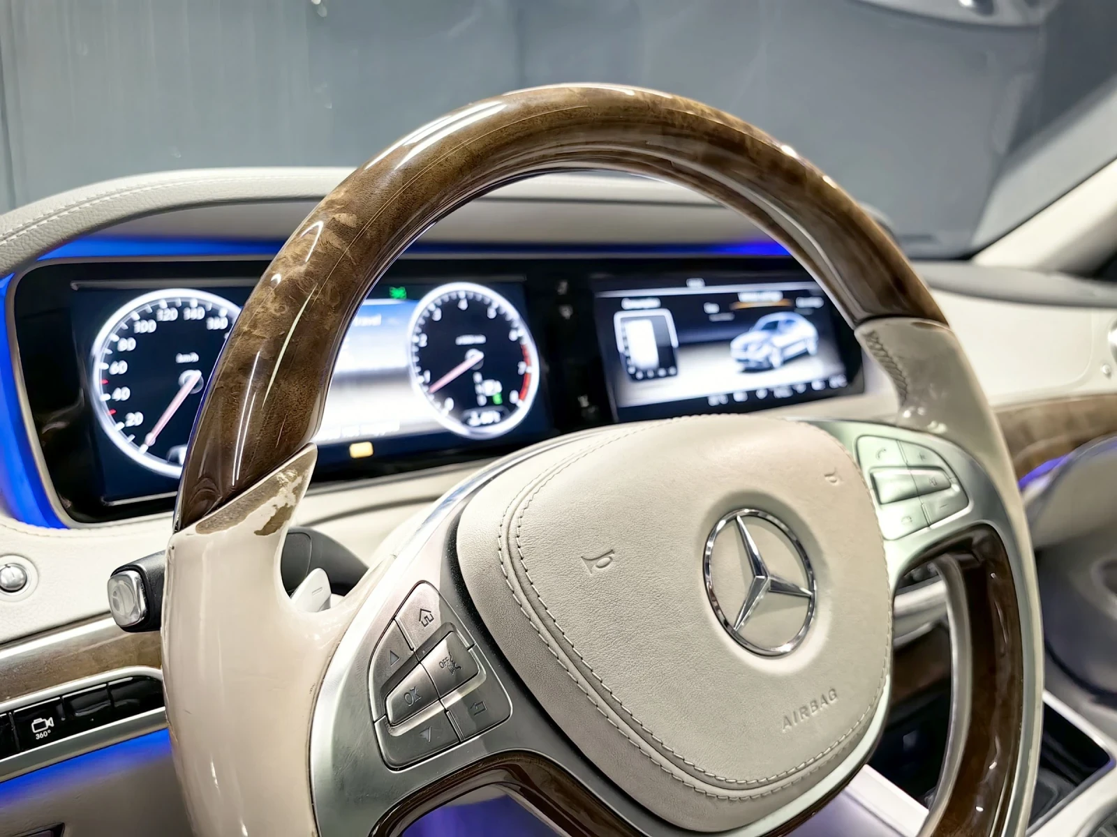 Mercedes-Benz S 500 BURMESTER* * 360* LINE ASIST* * CAM*  | Mobile.bg   14