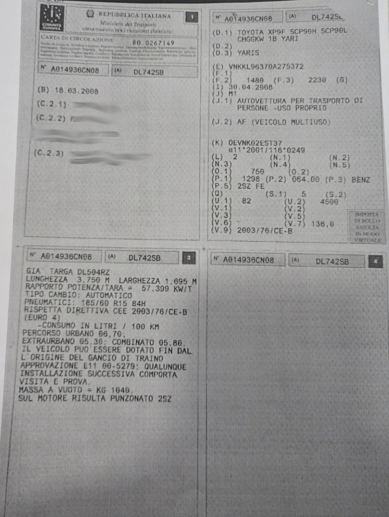 Toyota Yaris 1.3i Automatic 178х.км, снимка 17 - Автомобили и джипове - 56092610