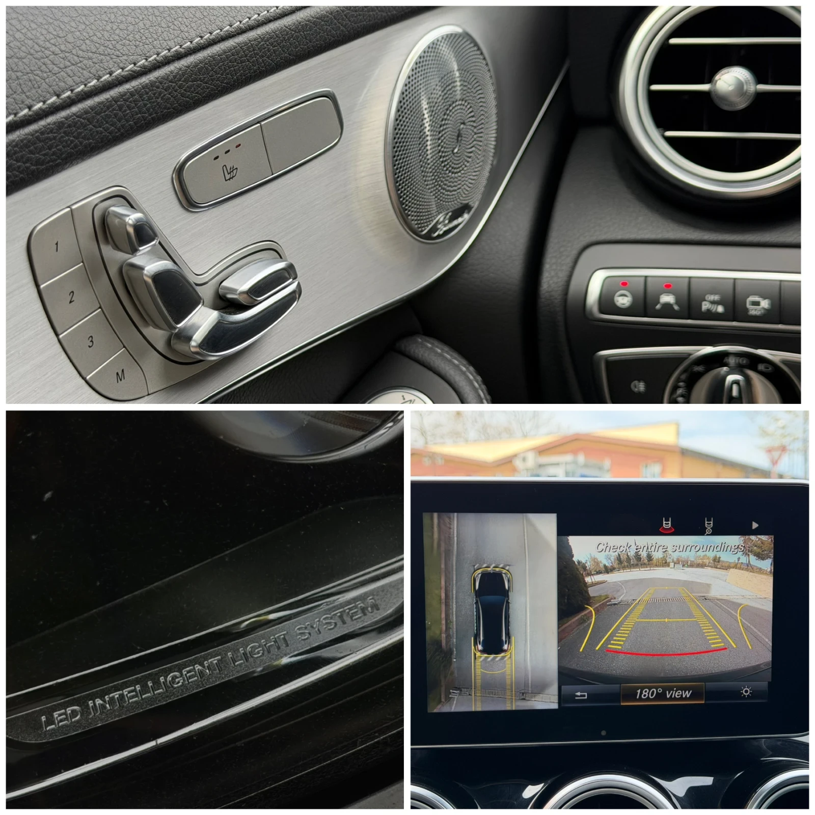 Mercedes-Benz GLC 250 Coupe/AMG/Burmester/360/Дистроник/Line Assist/, снимка 12 - Автомобили и джипове - 54232192