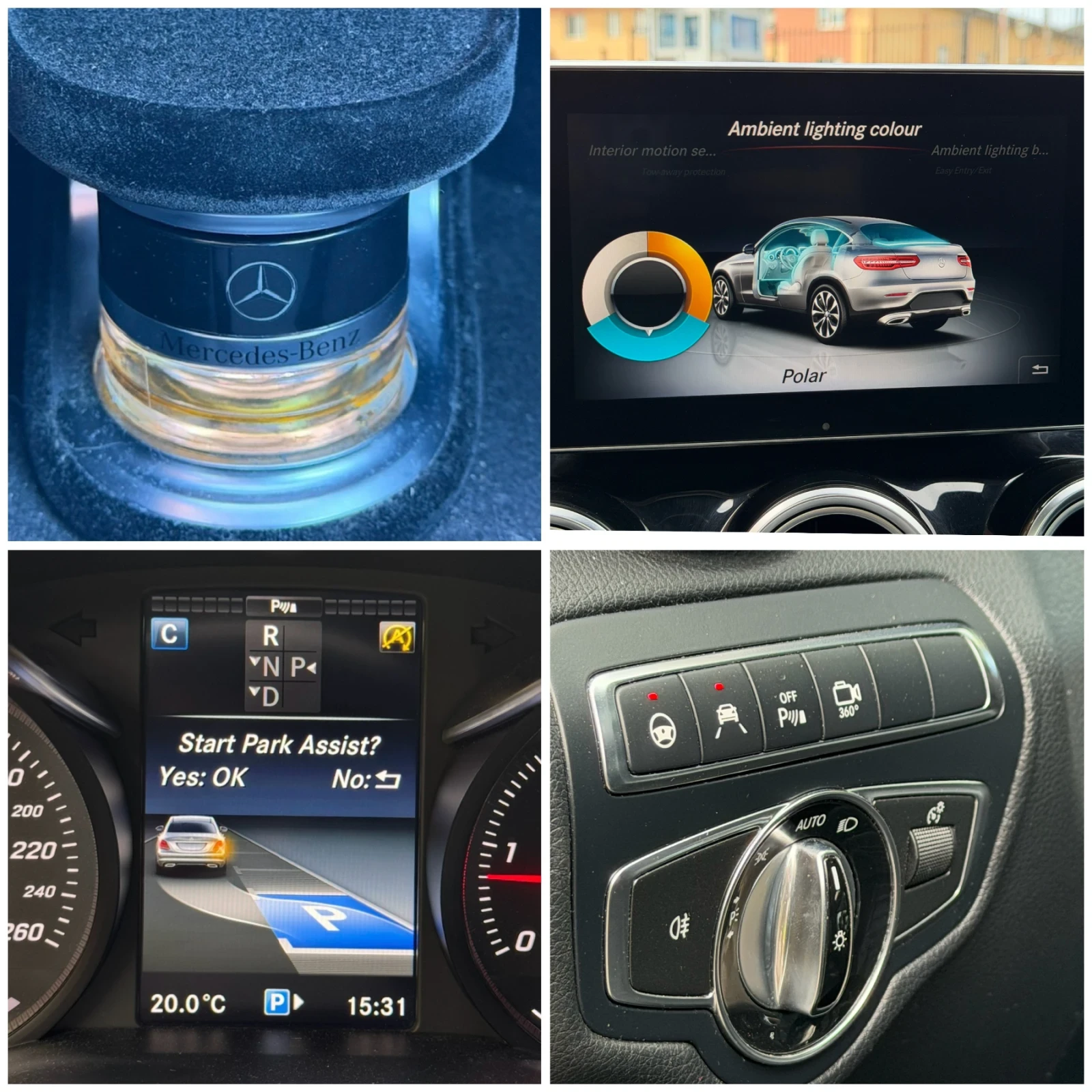 Mercedes-Benz GLC 250 Coupe/AMG/Burmester/360/Дистроник/Line Assist/, снимка 13 - Автомобили и джипове - 54232192