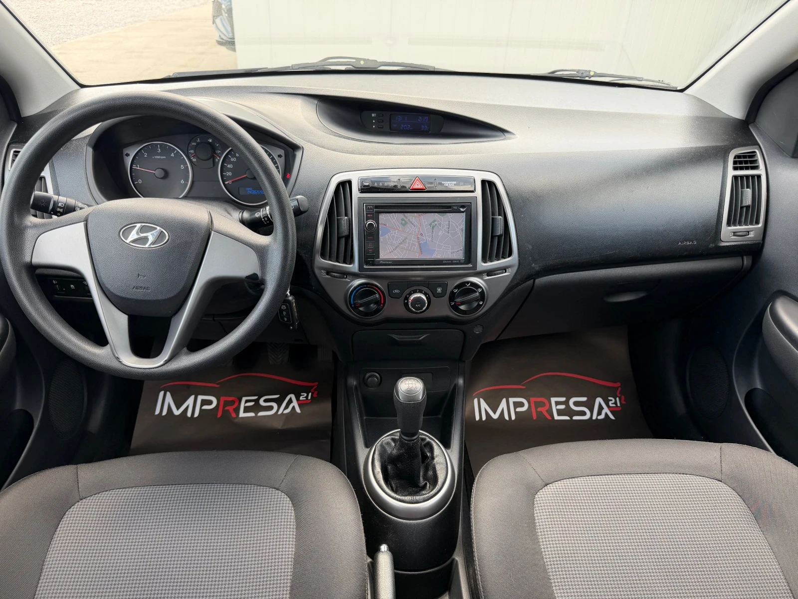 Hyundai I20 1.1d 75kc.Навигация, снимка 10 - Автомобили и джипове - 54980641
