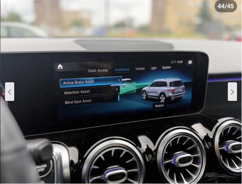 Mercedes-Benz GLB LANE* ASSIST* МЪРТВА* ТОЧКА* ХЕДЪП* HARMON* KARDON, снимка 13 - Автомобили и джипове - 52934690